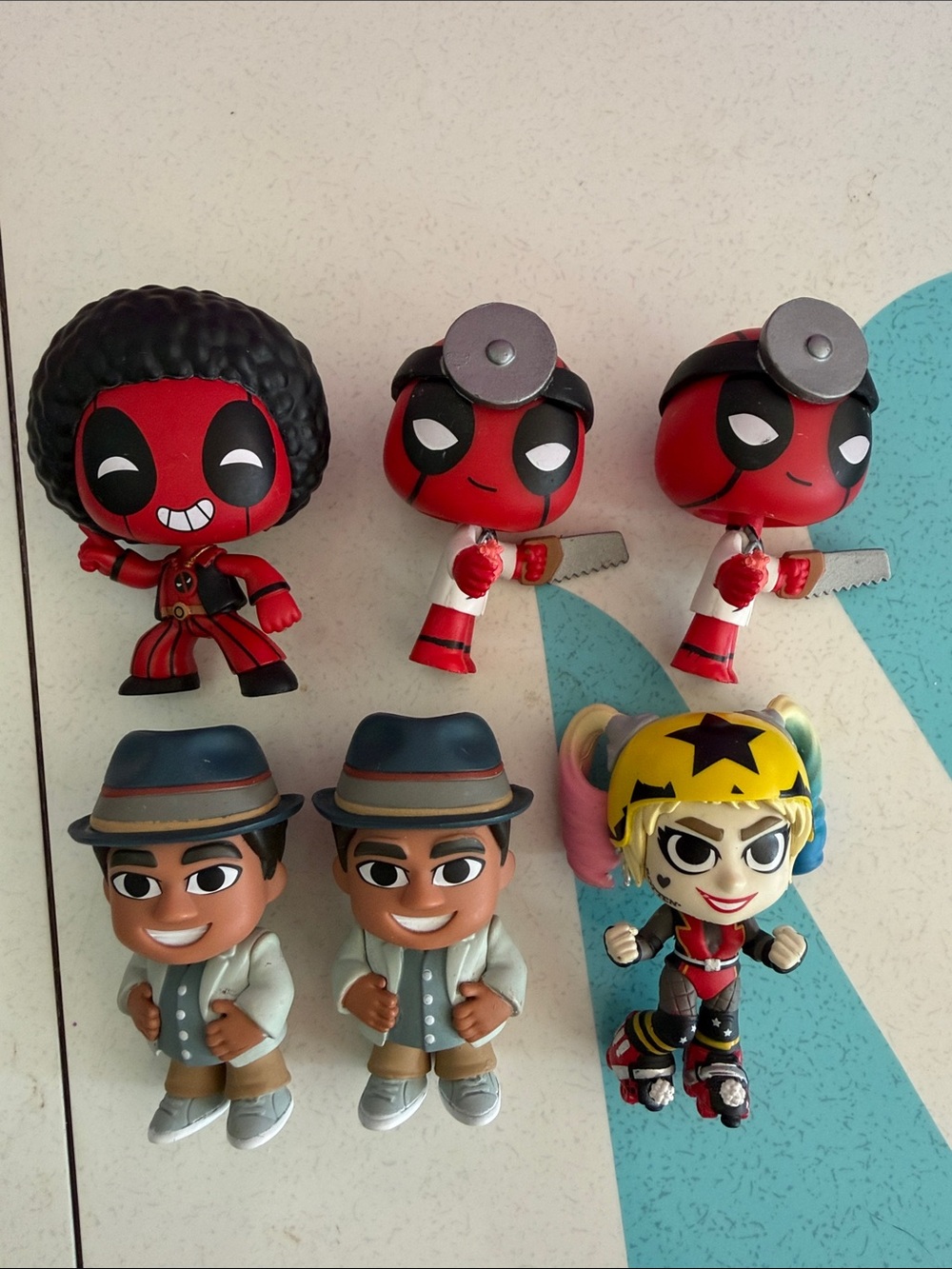 Funko DC/Marvel Mystery Minis set of 6